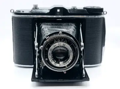 Cámara vintage Agfa Isolette plegable - miniatura 6