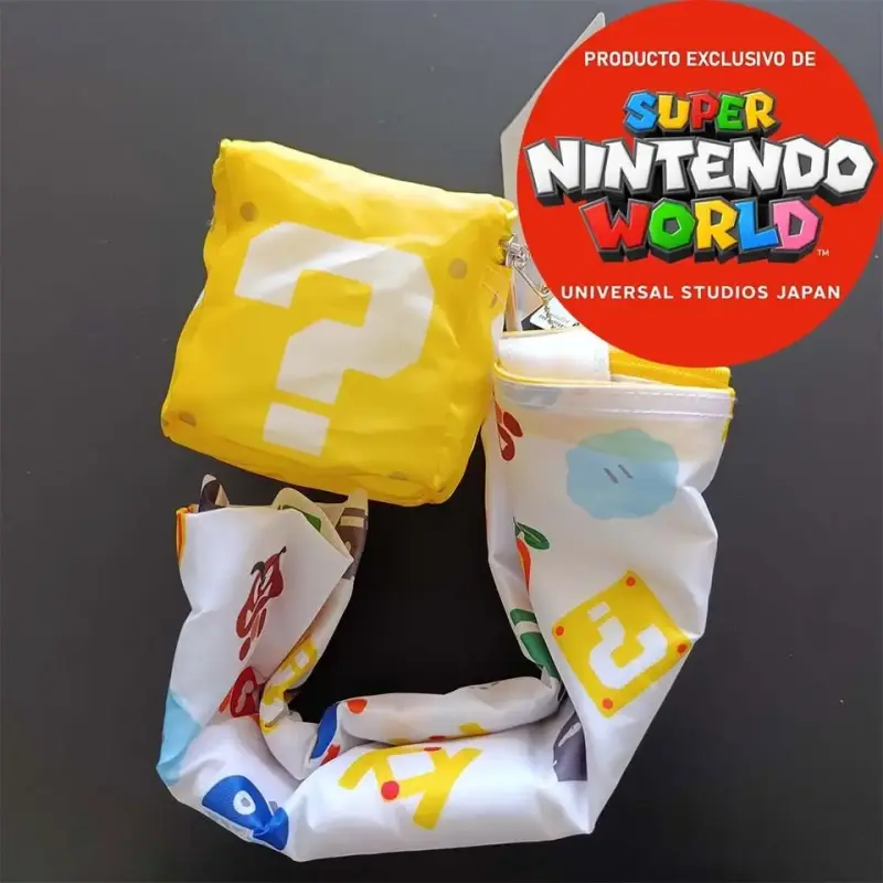 Bolsa plegable exclusiva Super Nintendo World - 1