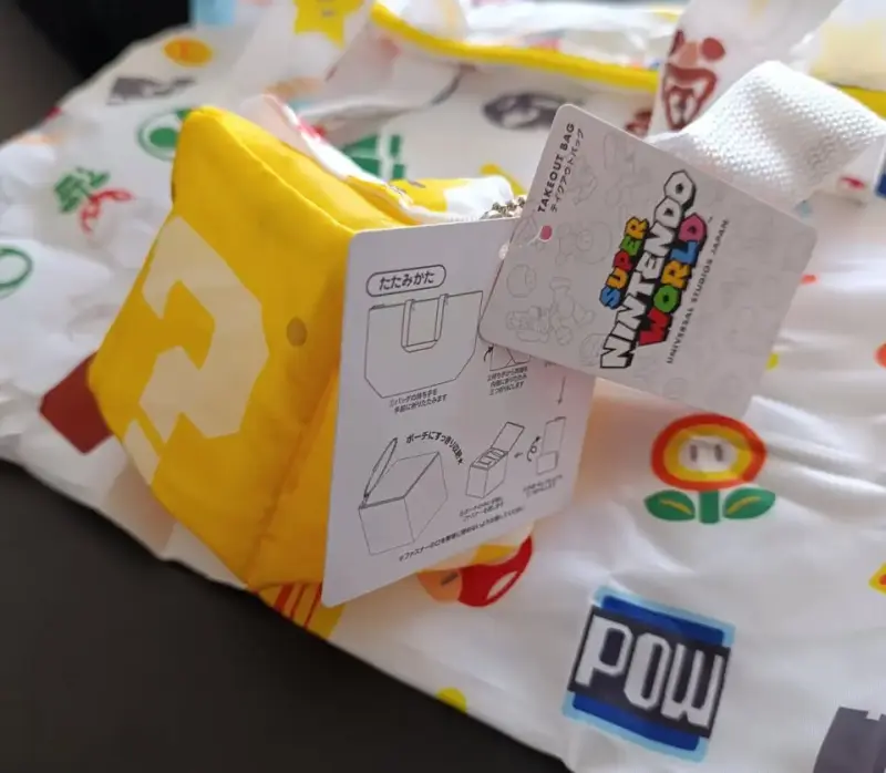 Bolsa plegable exclusiva Super Nintendo World - 5