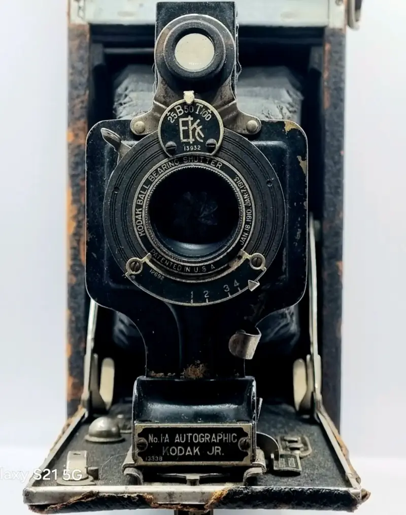 Cámara fotográfica vintage Kodak Junior - 2