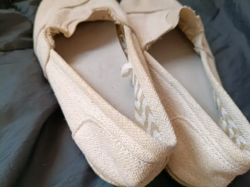Alpargatas beige de lona para mujer - 3