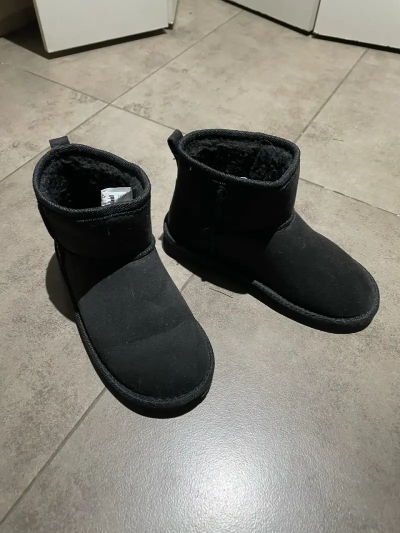 Botas negras de invierno para mujer