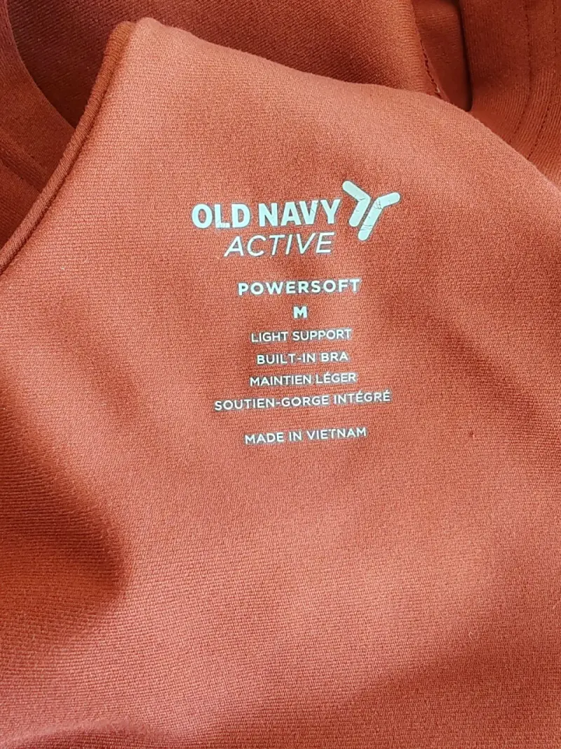 Top deportivo Old Navy color terracota - 4