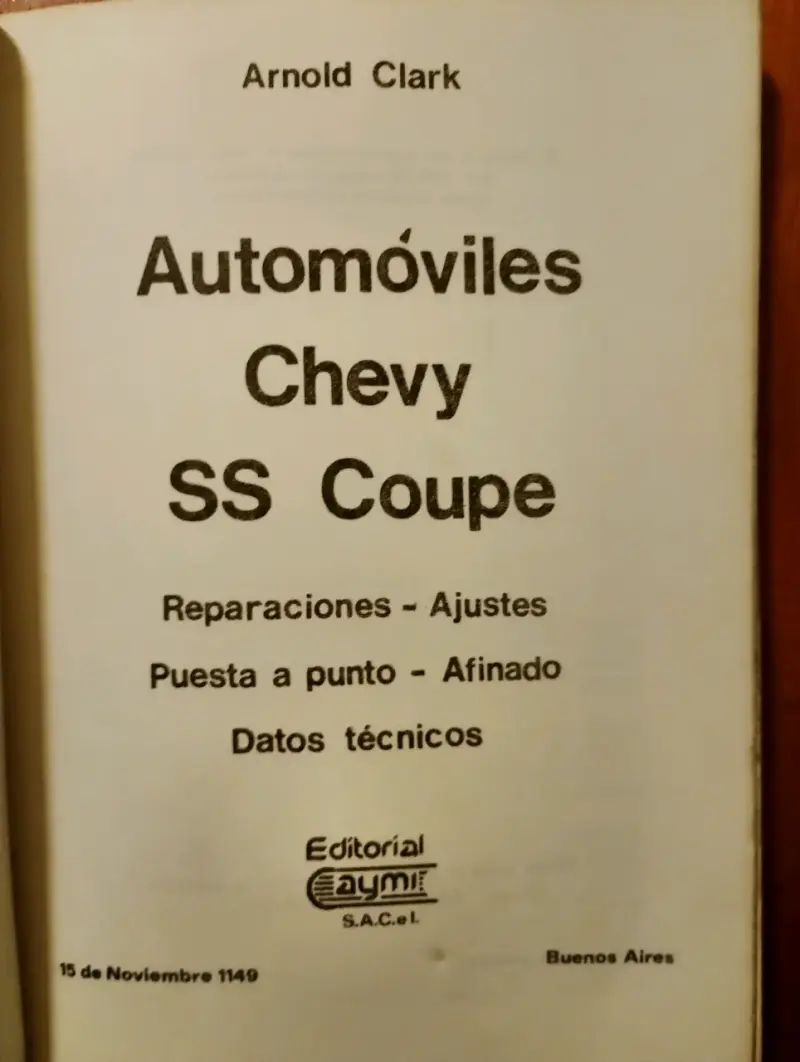 Manual de reparación Chevrolet Chevy SS Coupe - 2