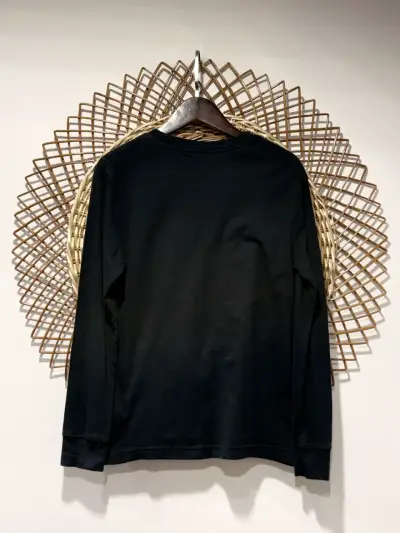 Polera manga larga Nike negra - miniatura 2