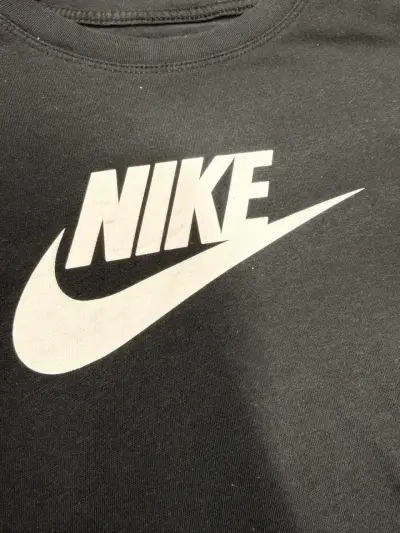 Polera manga larga Nike negra - miniatura 3