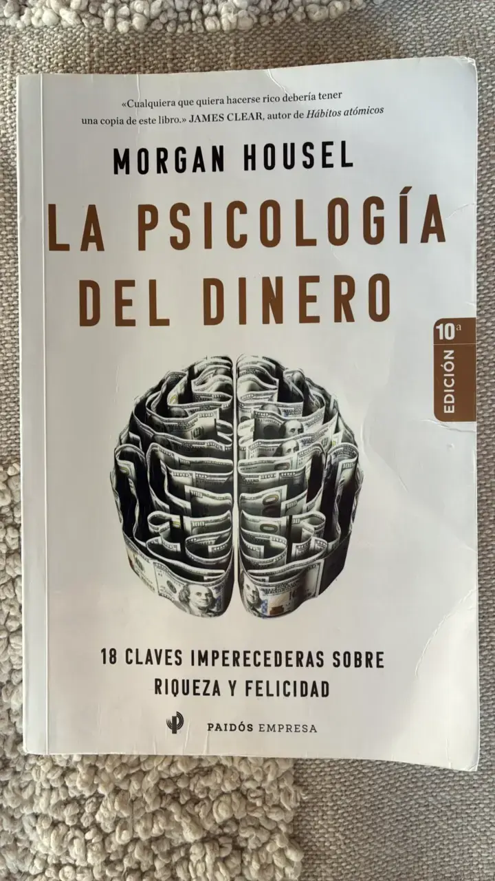 Libro 'La Psicología del Dinero' de Morgan Housel