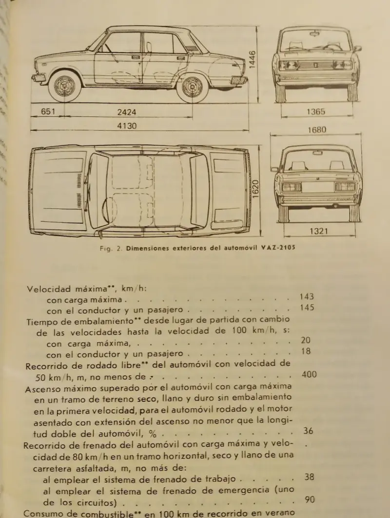 Manual de instrucciones VAZ URSS antiguo - 3