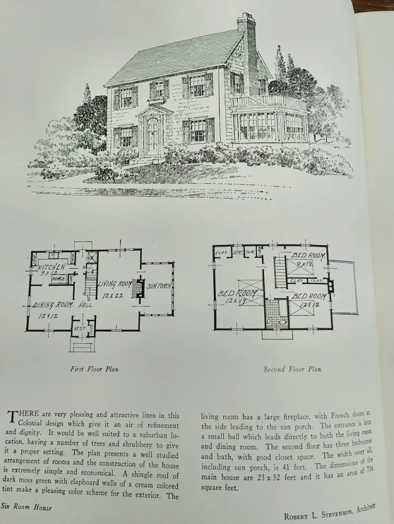 Libro antiguo 'Homes of Character' de Robert L. Stevenson - 5