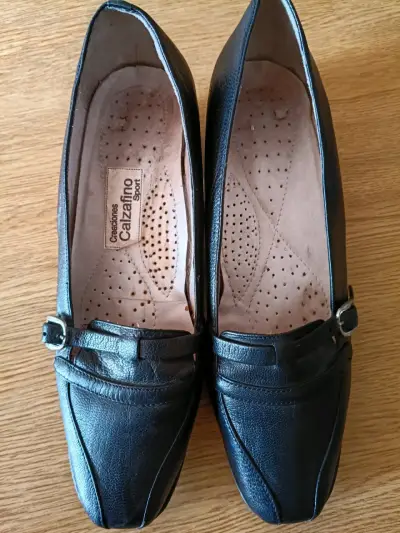 Zapatos planos negros Calzafino Sport - miniatura 1