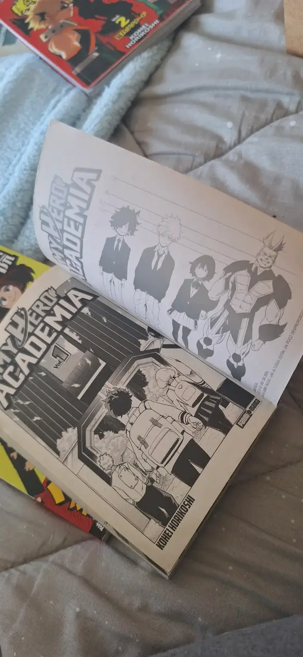 Mangas My Hero Academia Vol. 1 - 6