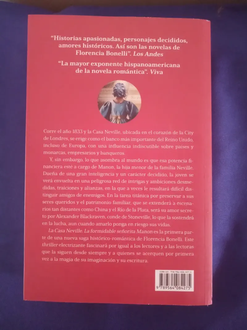 La Casa Neville 1, de Florencia Bonelli. Libro. - 2
