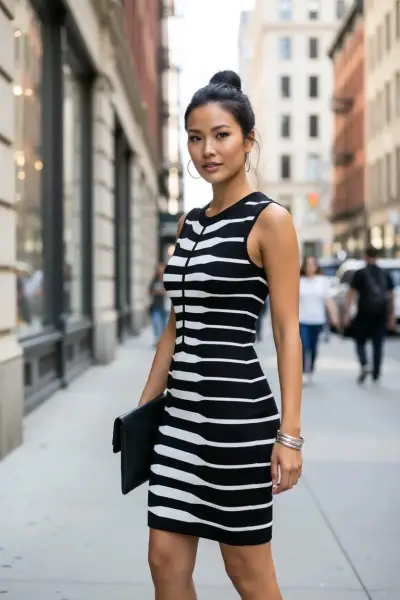 Vestido Ajustado Calvin Klein  Talla M - miniatura 2