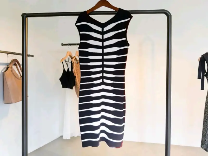 Vestido Ajustado Calvin Klein Talla M - 3