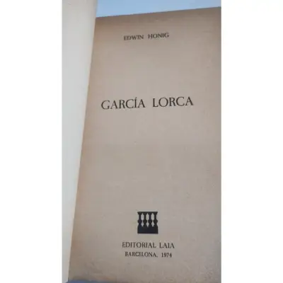 'García Lorca' de Edwin Honig - miniatura 2