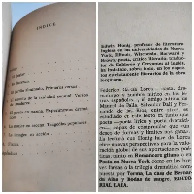 'García Lorca' de Edwin Honig - miniatura 3