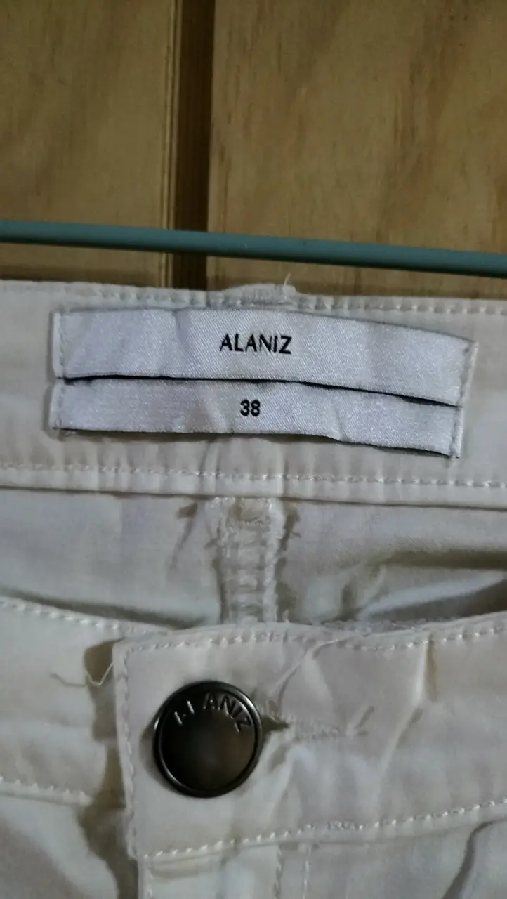 Jeans blancos ajustados para mujer - 3