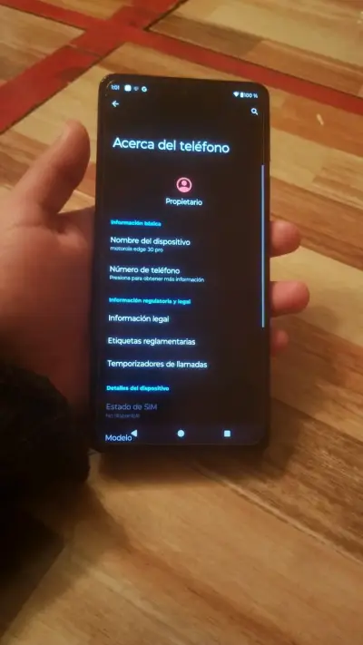 Moto edge 30 pro 12+12 ram,256gb,snapdragon 8gen1 - miniatura 2