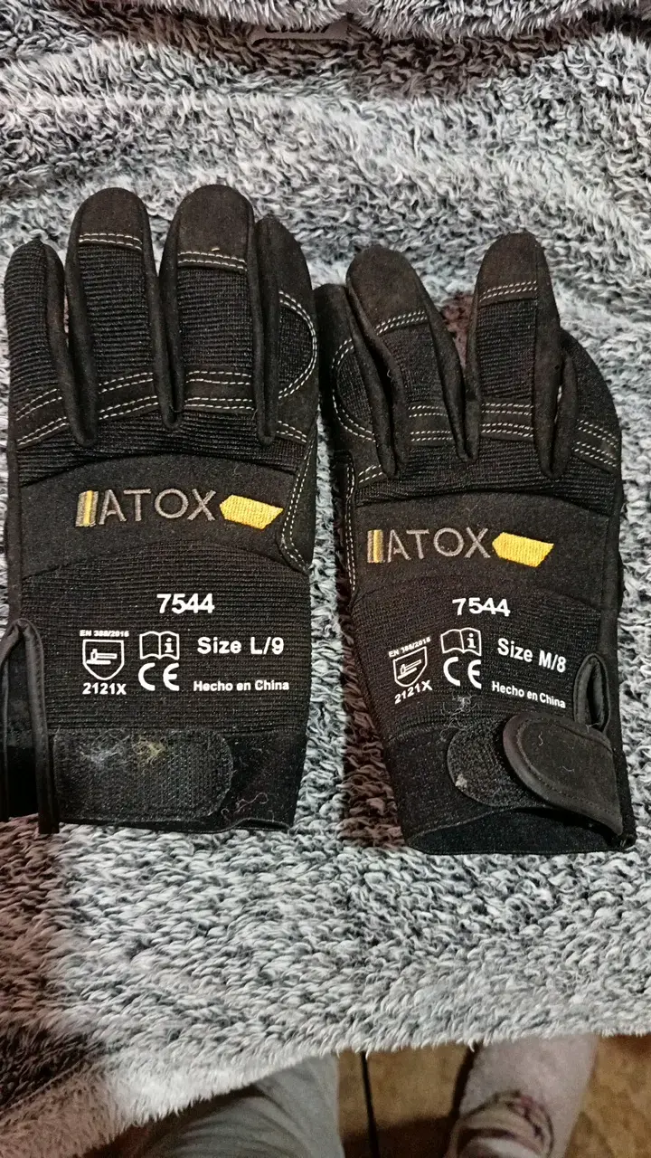 Guantes de trabajo Atox talla L y M - 1