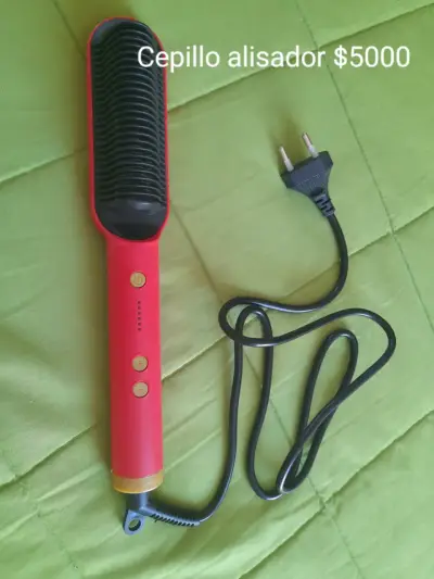 Cepillo alisador eléctrico rojo - miniatura 1