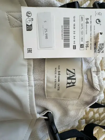 Peto engomado polar para niños Zara 5-6 - miniatura 4