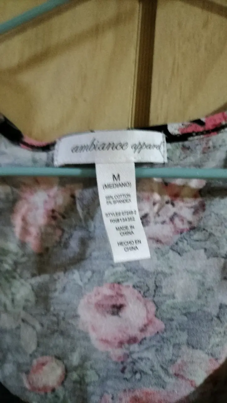 Crop top floral Ambiance Apparel - 2