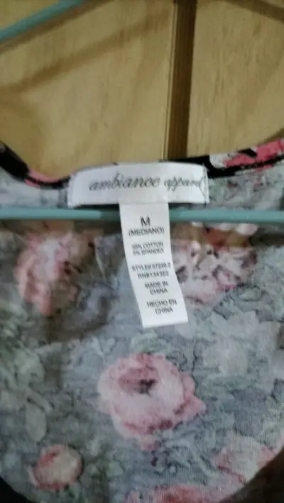Crop top floral Ambiance Apparel - miniatura 2