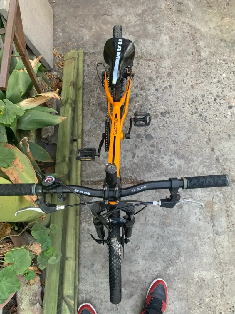Bicicleta infantil RAM naranja - 3