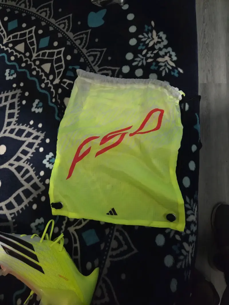 Zapatillas de fútbol Adidas F50 amarillas - 5