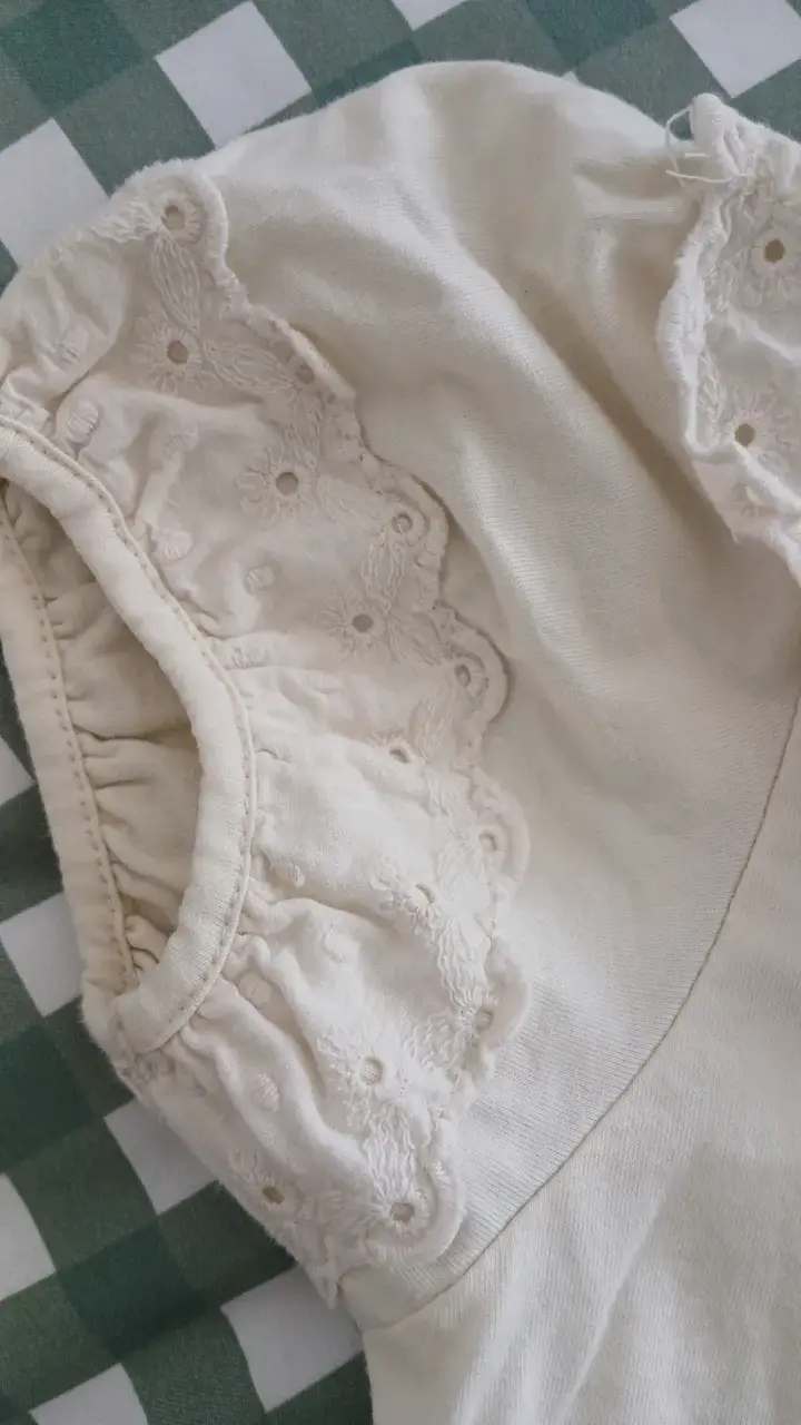 Blusa infantil blanca con bordado Chamanes Kids - 3