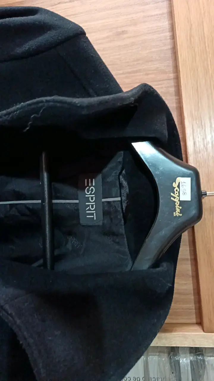 Abrigo negro Esprit para mujer - 2