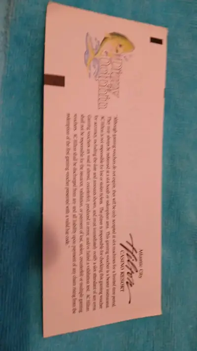 Voucher de juego Hilton Casino Atlántico City - miniatura 2