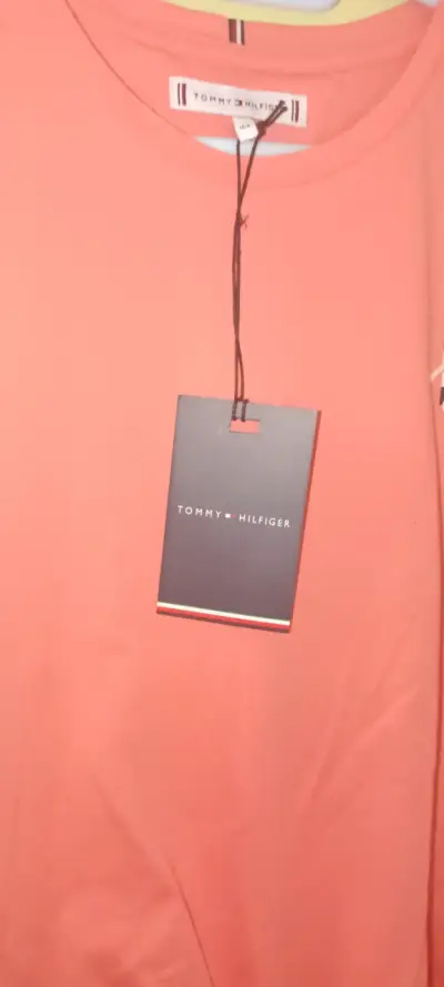 Polera Tommy Hilfiger coral con nudo - miniatura 4