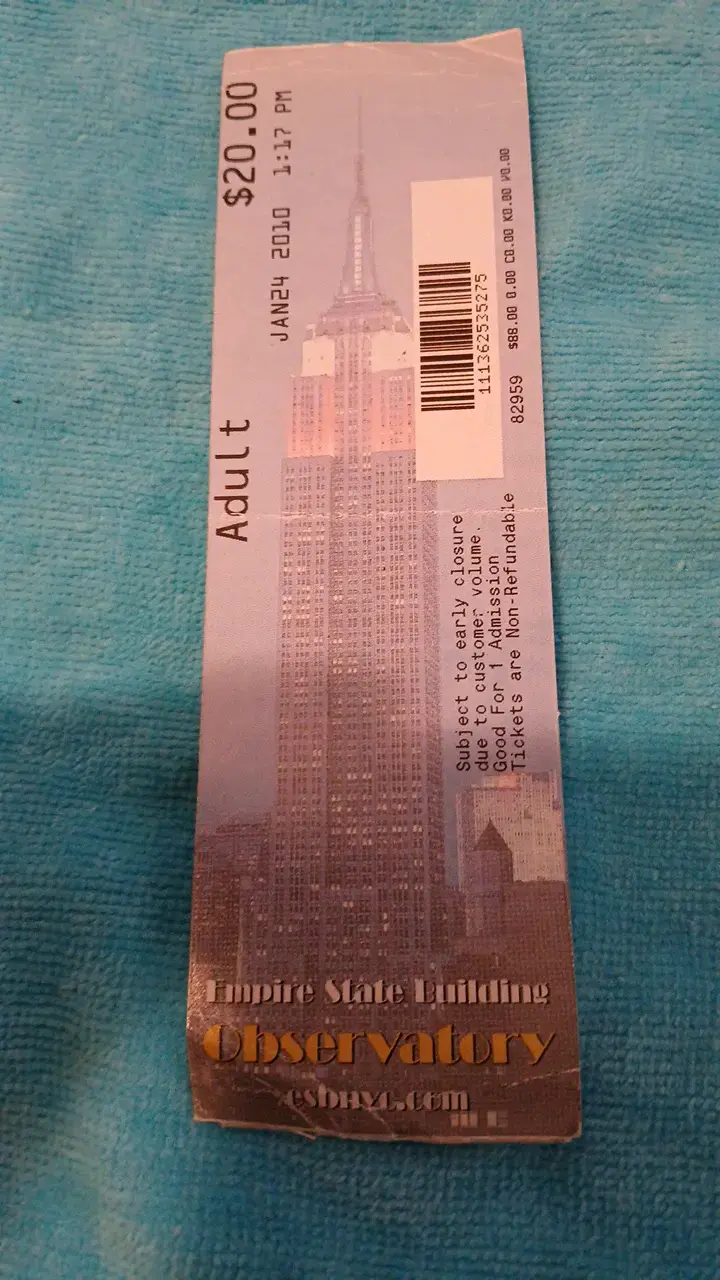 Entrada Empire State Building Observatorio - 1