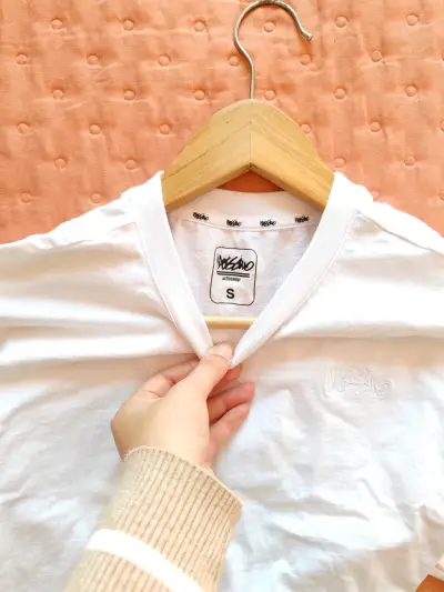 Polera crop blanca mossimo mujer - miniatura 4