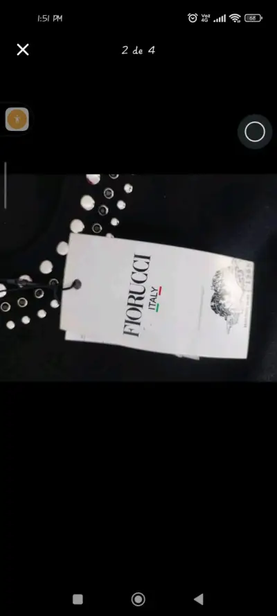Pantalón jeans negro Fiorucci talla 46 - miniatura 1