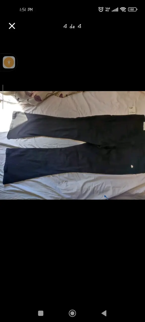 Pantalón jeans negro Fiorucci talla 46 - 3