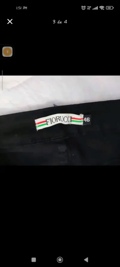 Pantalón jeans negro Fiorucci talla 46 - miniatura 4