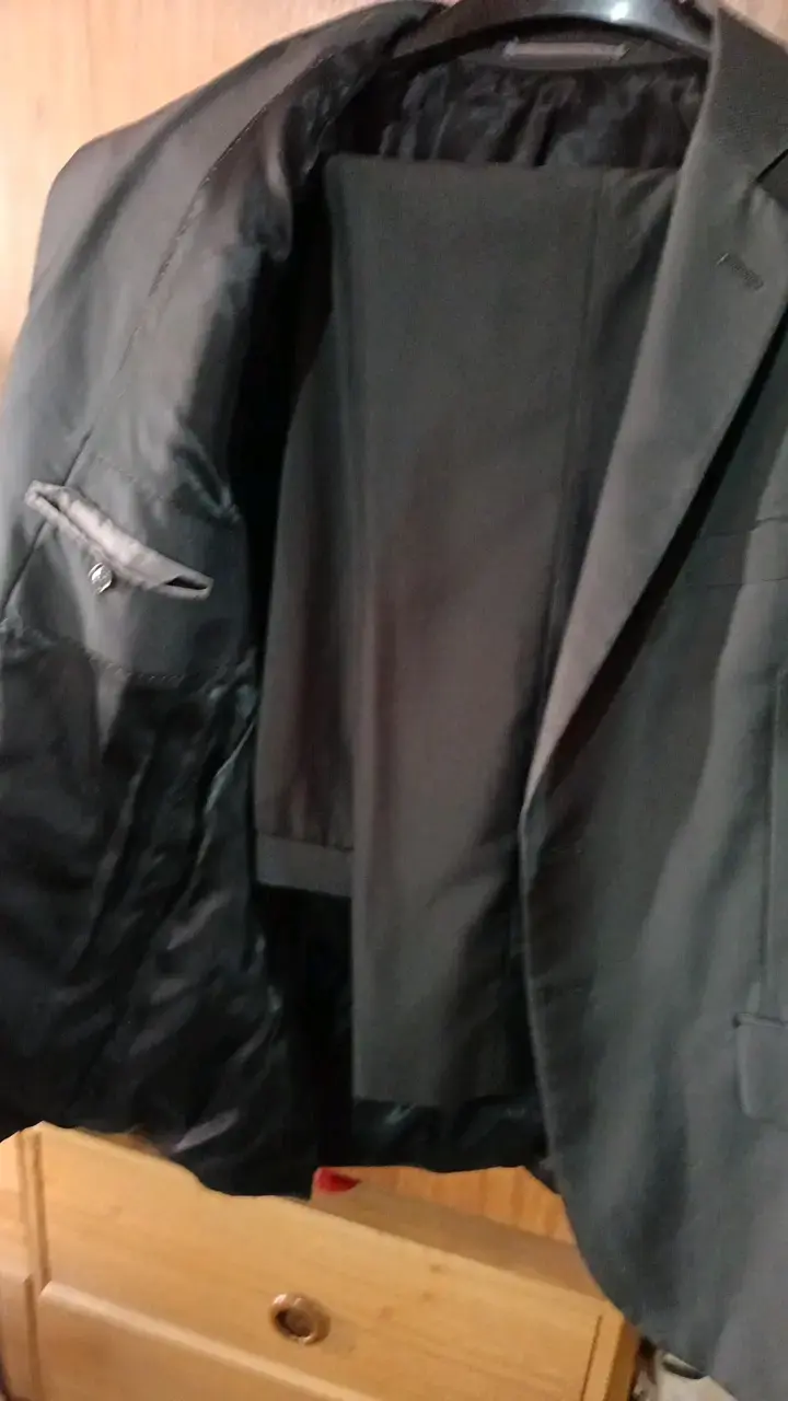 Terno formal gris oscuro para hombre - 2