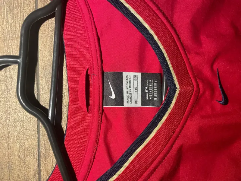 Chaqueta deportiva roja Nationals Nike - 2