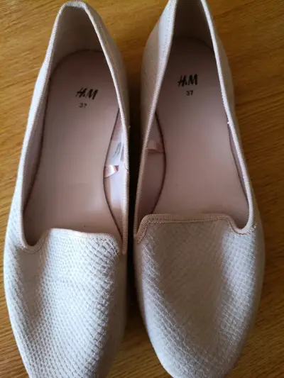Zapatos planos beige H&M talla 37 - miniatura 1