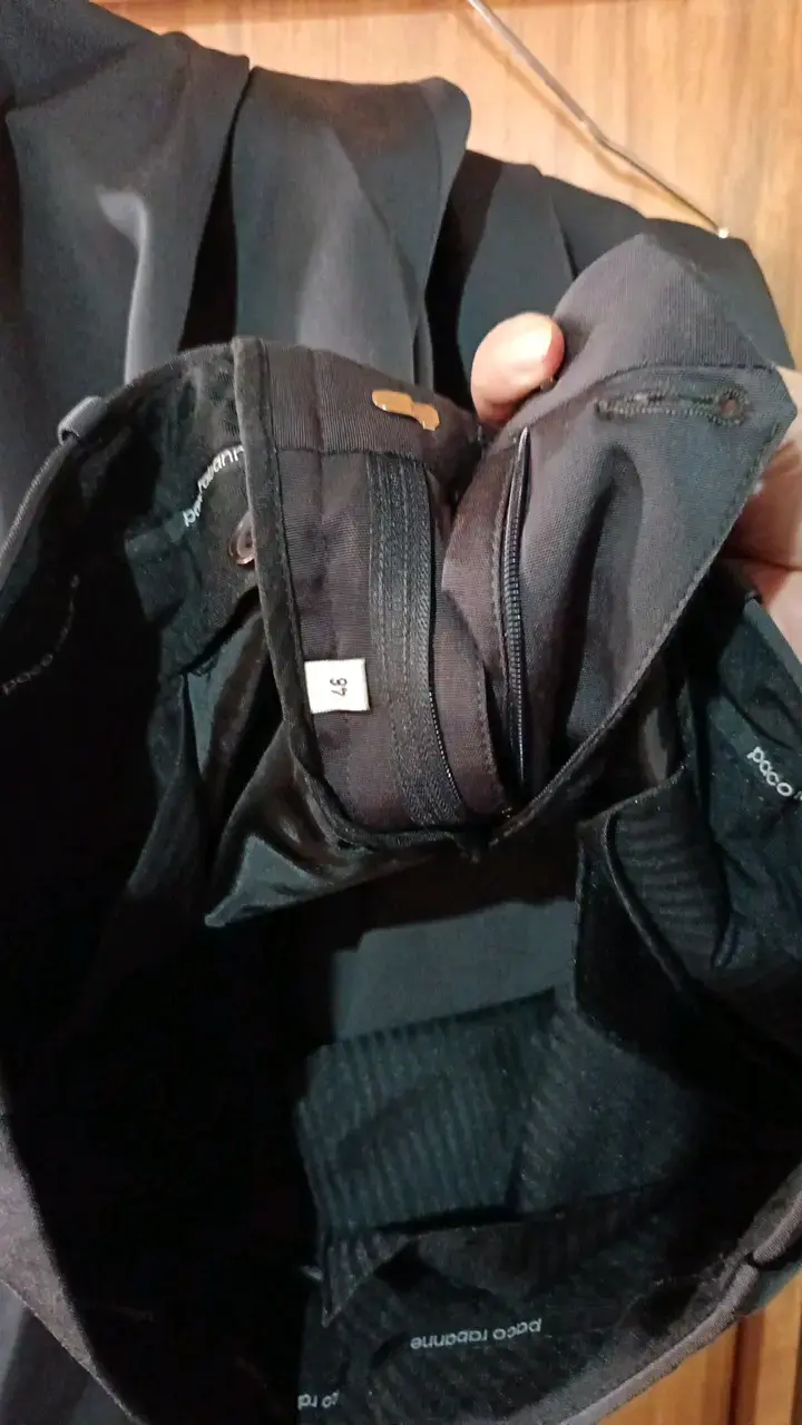 Pantalón de vestir gris oscuro para hombre - 2