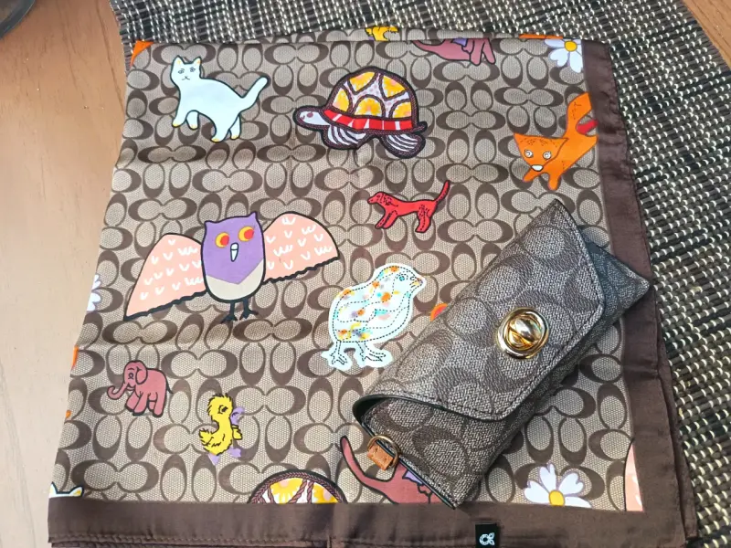 Pañuelo con estampado de animales - 3