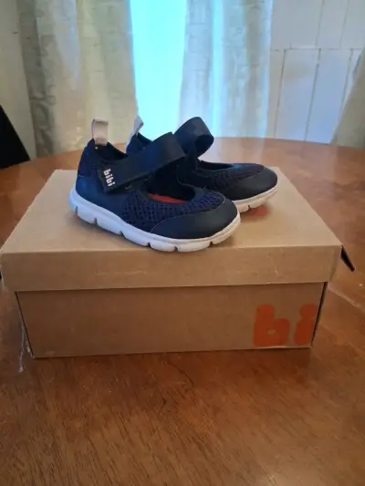 Zapatillas infantiles Bibi azul marino - miniatura 1