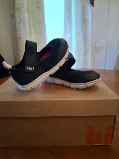 Zapatillas infantiles Bibi azul marino - miniatura 3