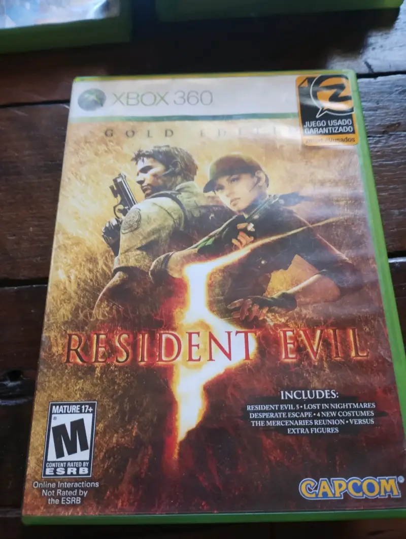 Resident Evil 5 Gold Edition para Xbox 360