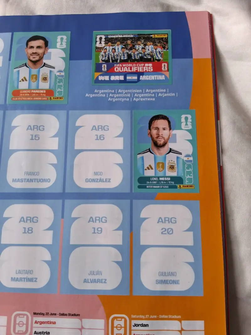 Álbum Panini Mundial FIFA 2026 - 4