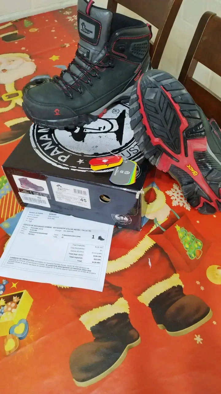 Botas de seguridad Panamoc negras talla 45 - 1