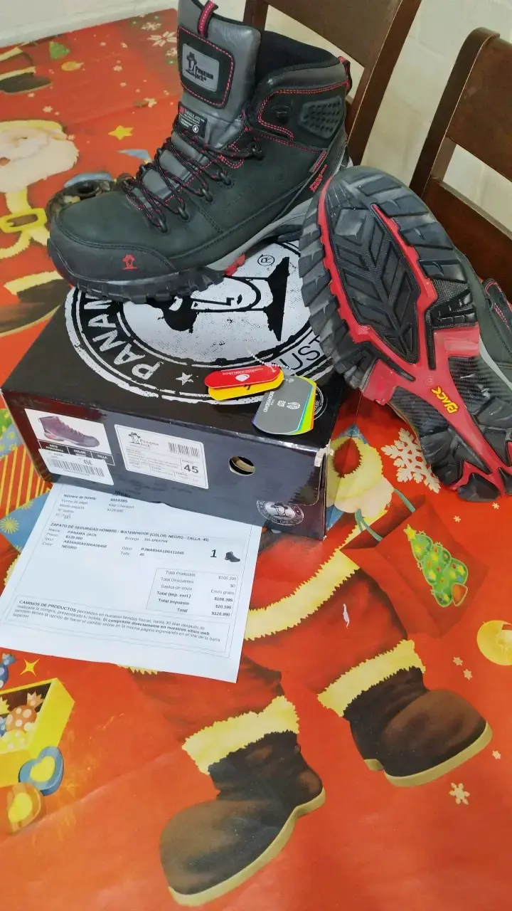 Botas de seguridad Panamoc negras talla 45 - 2