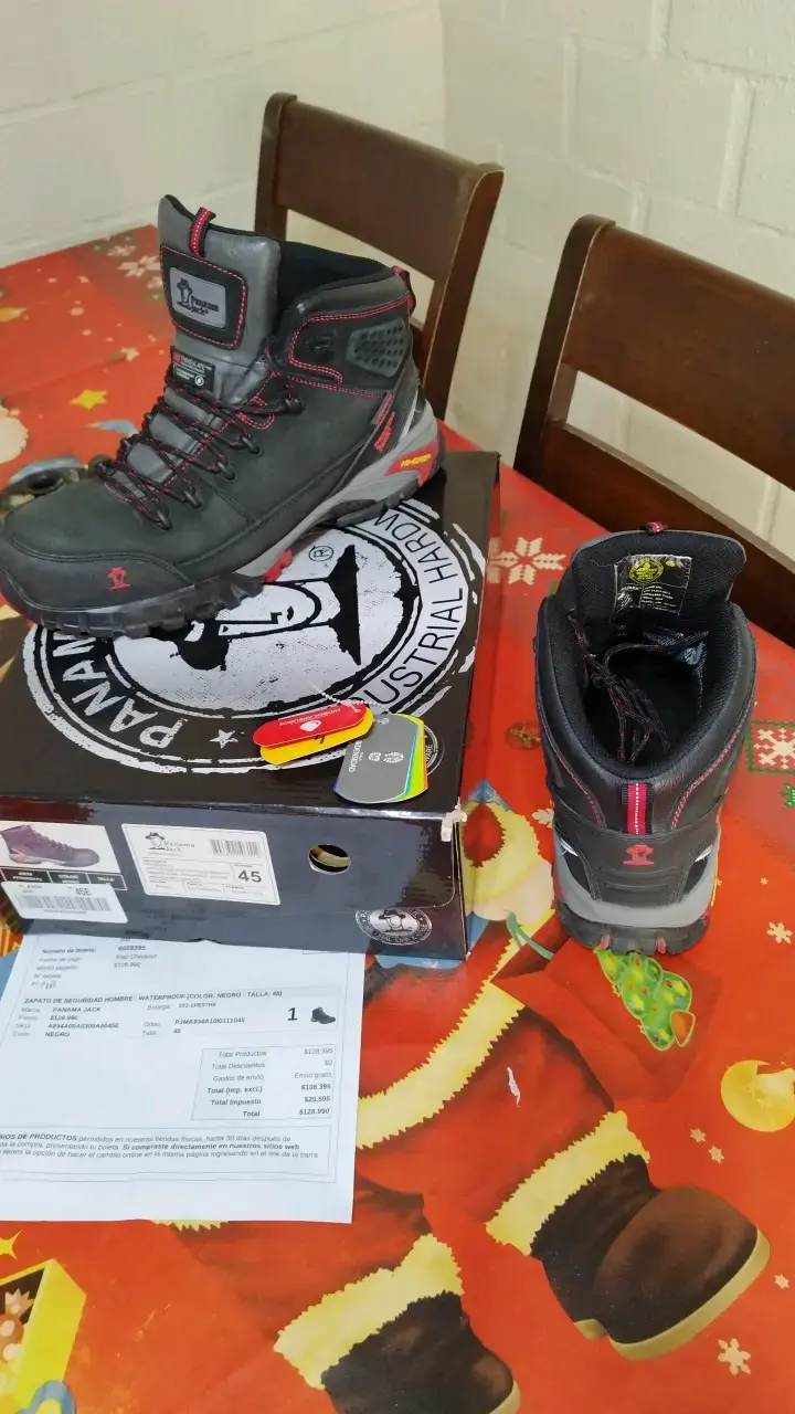 Botas de seguridad Panamoc negras talla 45 - 3
